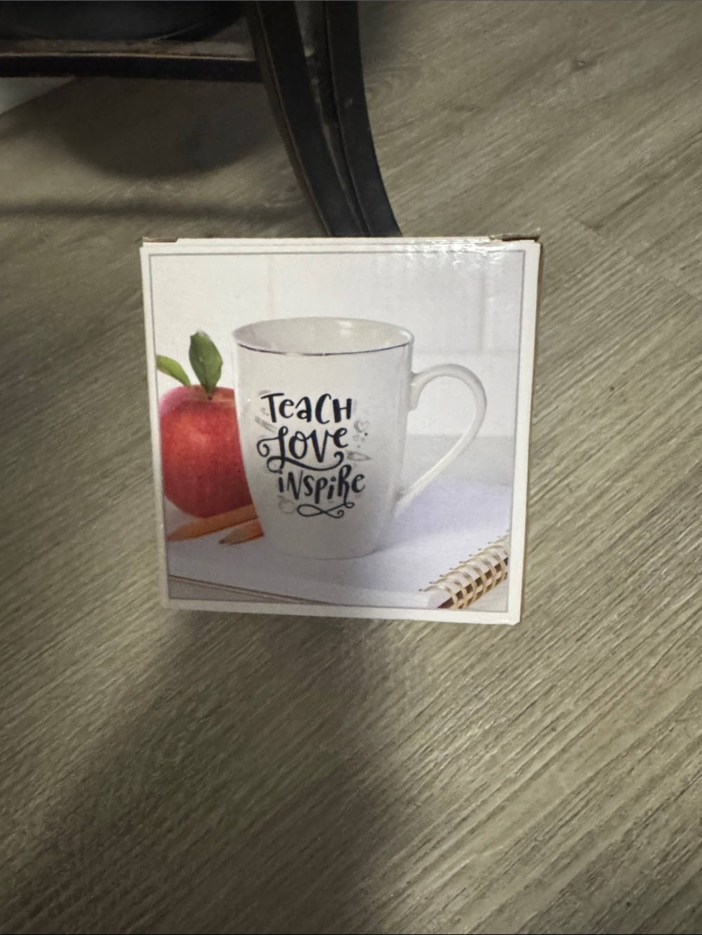 Teach Love Inspire White Ceramic Coffee Mug